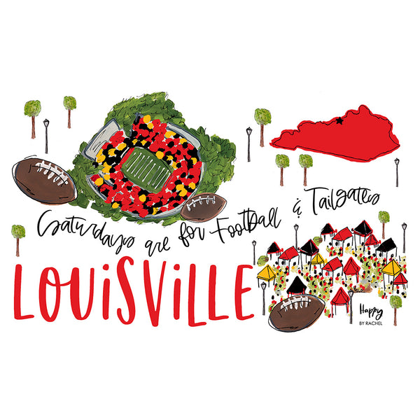 Saturdays in Louisville Party Cup 24oz Swig - Sew Cute By Katie