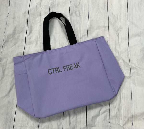 Control Freak Essential Tote -  Lavender - Sew Cute By Katie