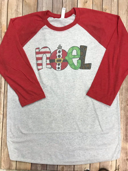 Noel Christmas Shirt - Sew Cute By Katie