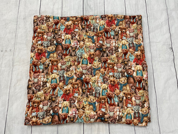 Teddy Bear Quilted Blanket