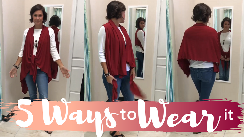 Trending Fashion: Our Best Selling 5-in-1 Vest!