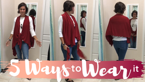 Trending Fashion: Our Best Selling 5-in-1 Vest!