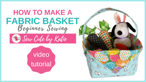 How to Sew a Fabric Basket for Easter