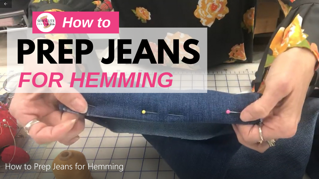 How to Prep Jeans for Hemming
