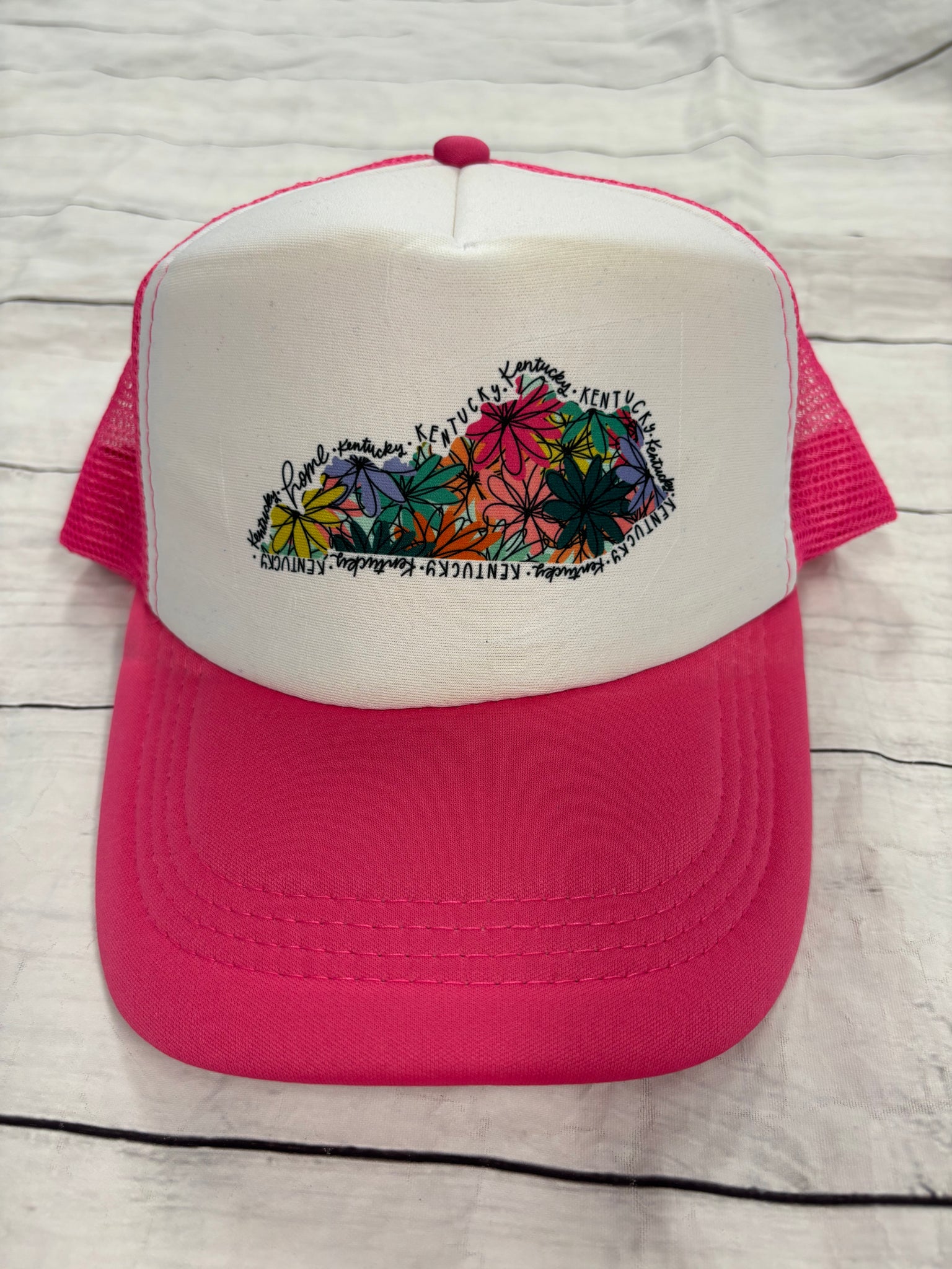 Trucker style Baseball Hat - Hot Pink