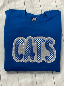 CATS Applique Sweatshirt