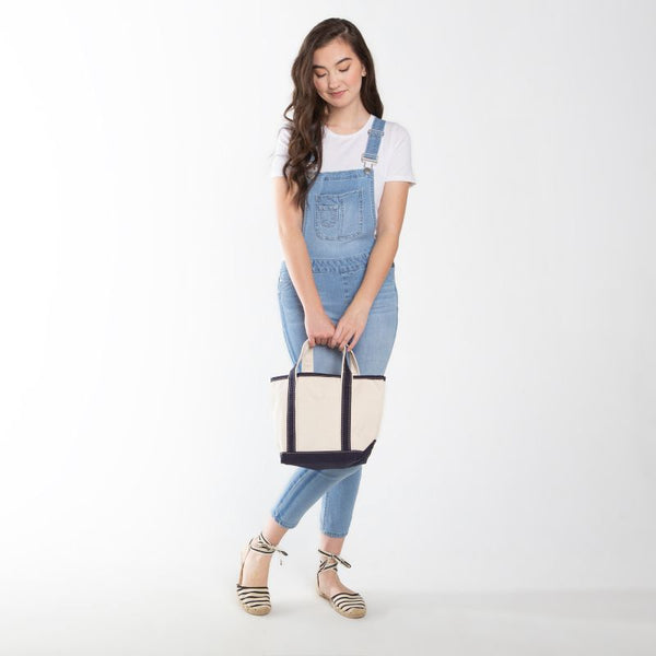 Open Top Tote - Periwinkle - Sew Cute By Katie