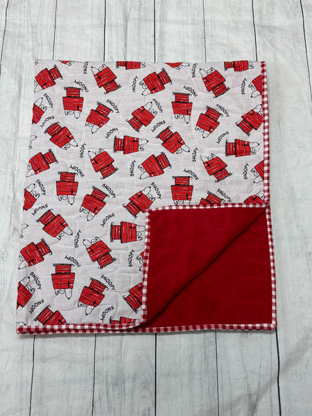 Snoopy Quilted Baby Blanket - Sew Cute By Katie