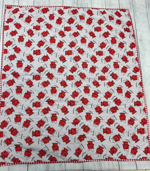 Snoopy Quilted Baby Blanket - Sew Cute By Katie