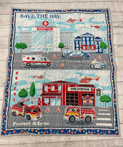 Save The Day Handmade Quilt
