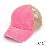 C.C Pony Cap- Pink