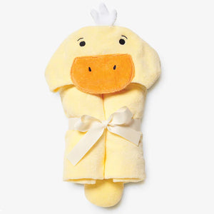 Yellow Duckie Hooded Towel