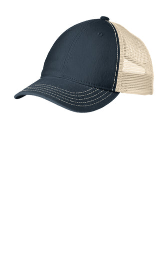 Monogram Trucker style Baseball Hat - Navy - Sew Cute By Katie