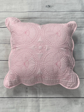 Baby Quilt Pillow- Pink - Sew Cute By Katie