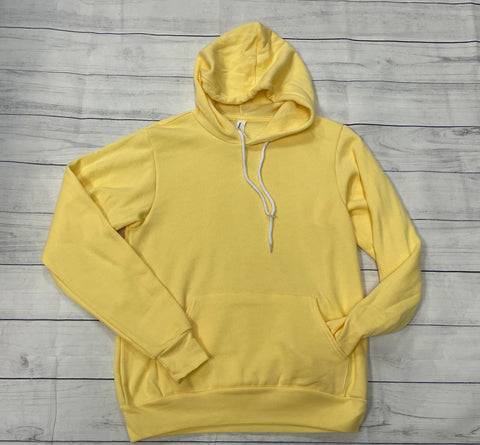 Yellow Hooded Sweatshirt - Sew Cute By Katie