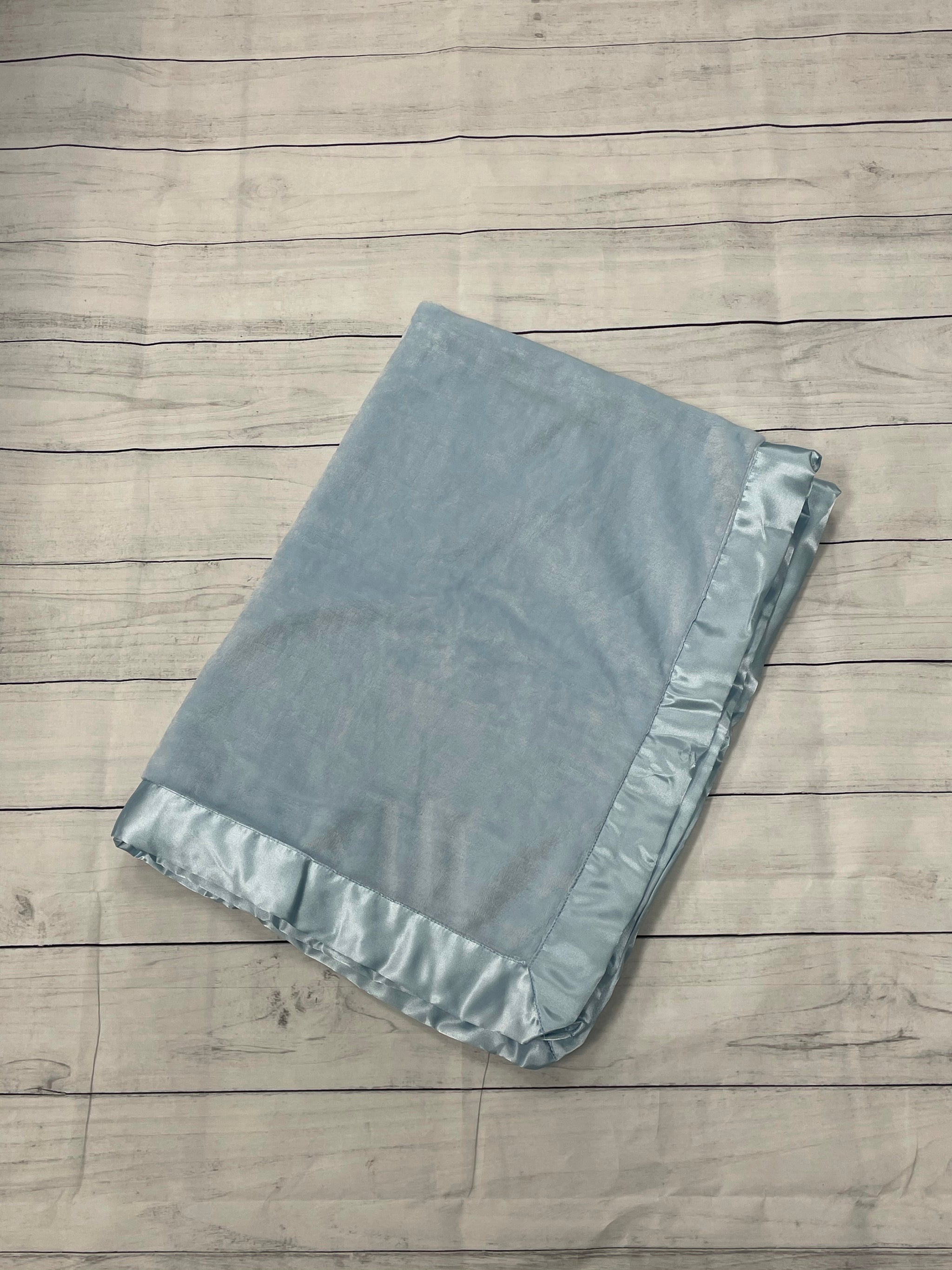 Satin Trim Baby Blanket - Main Image