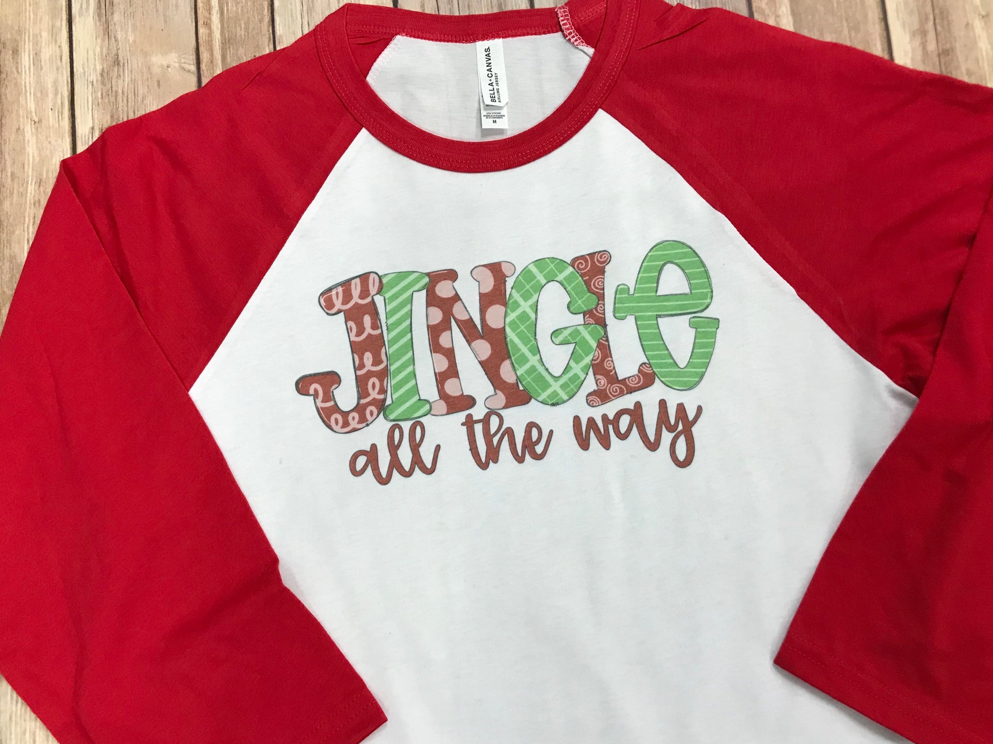 Jingle Christmas Shirt - Sew Cute By Katie