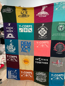 T-Shirt Quilt 20 shirts - Sew Cute By Katie