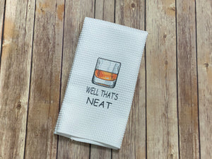 That's Neat Boubon Bar Towel - Sew Cute By Katie
