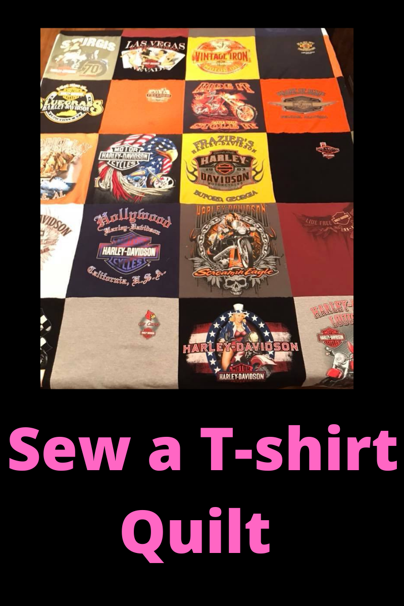 T-Shirt Quilt Sewing Video - Sew Cute By Katie